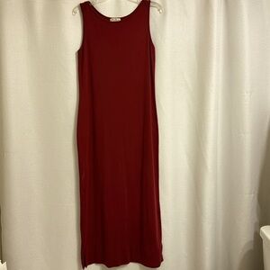 Eddie Bauer sleeveless maxi dress. Size P/M